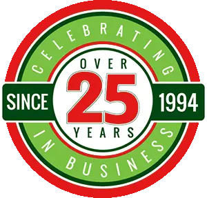 25+ Years In Business