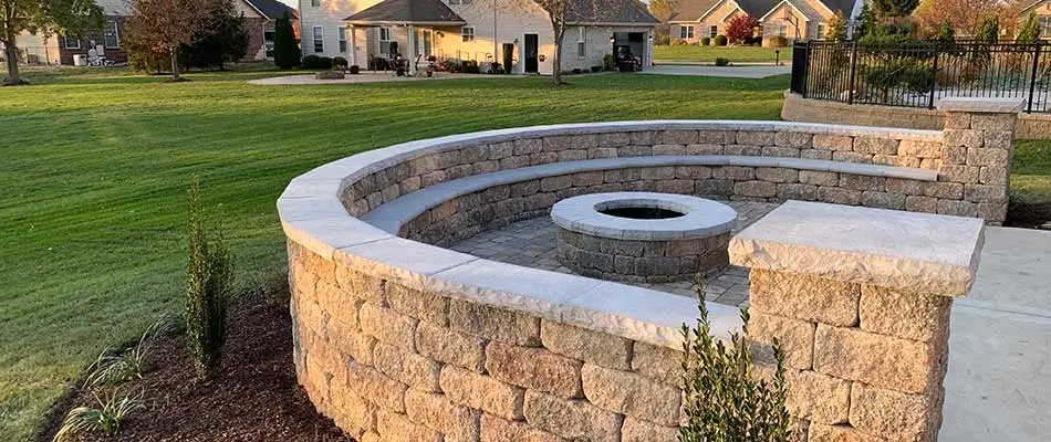 Project Case Study: Paver Patio with Firepit in Columbia, IL