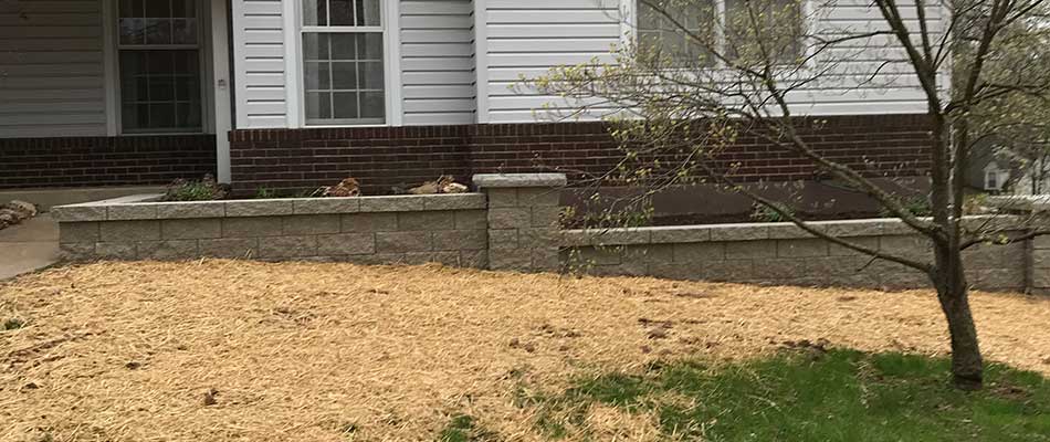 Project Case Study: Replacing Timber Retaining Walls with Stone in Columbia, IL